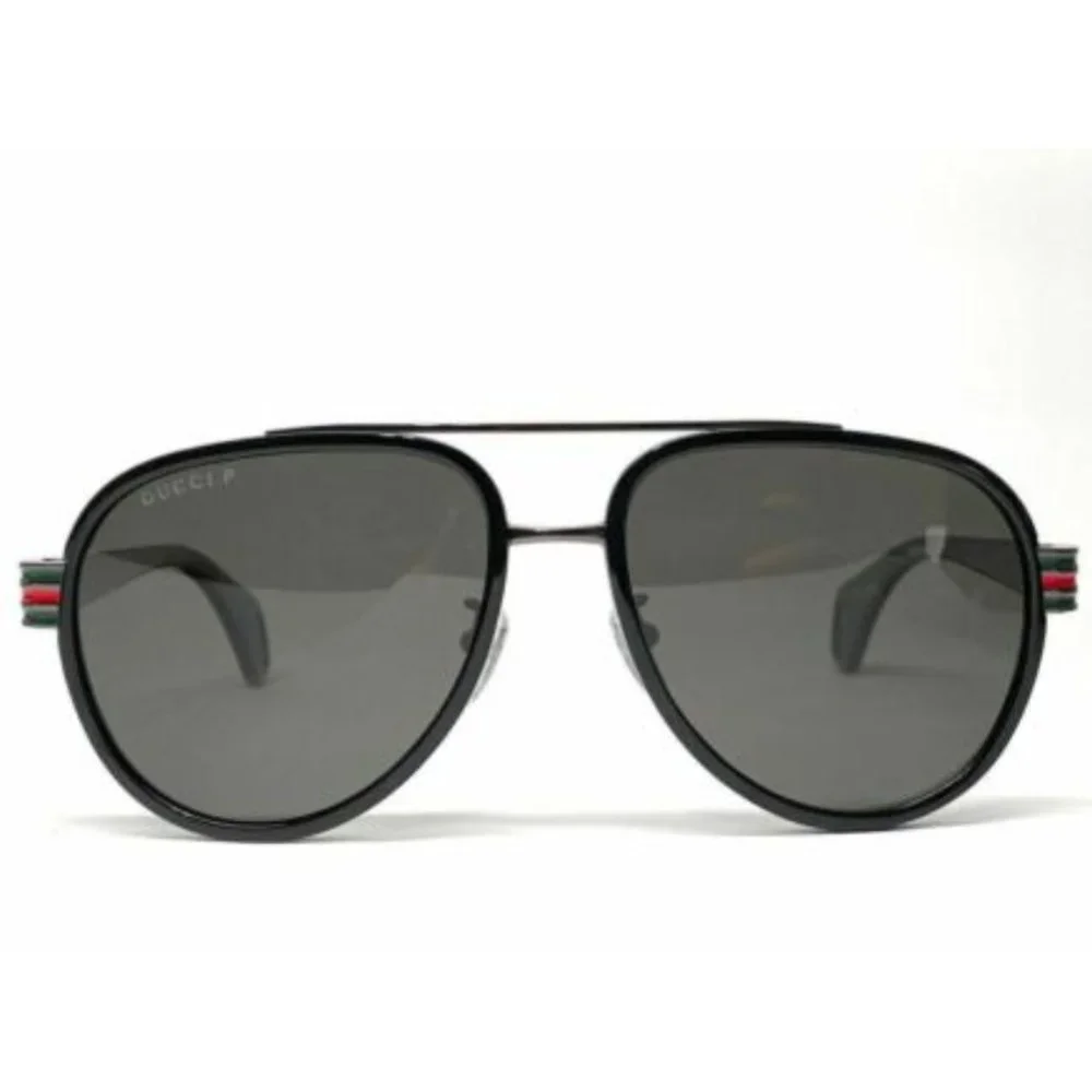🔥 NEW MEN'S GUCCI BLACK POLARIZED SUNGLASSES